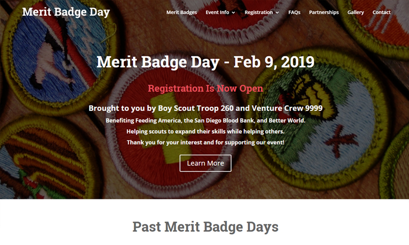 merit badge day small